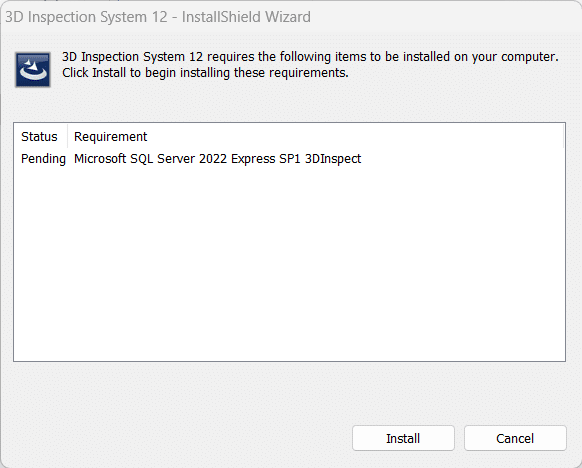 How to install 3D desktop software - 3D Inspection